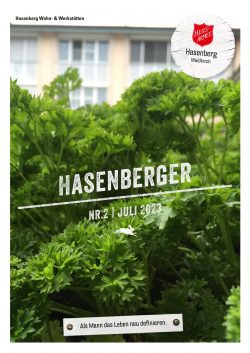 Hasenberger Heilsarmee Newsletter 2/2023
